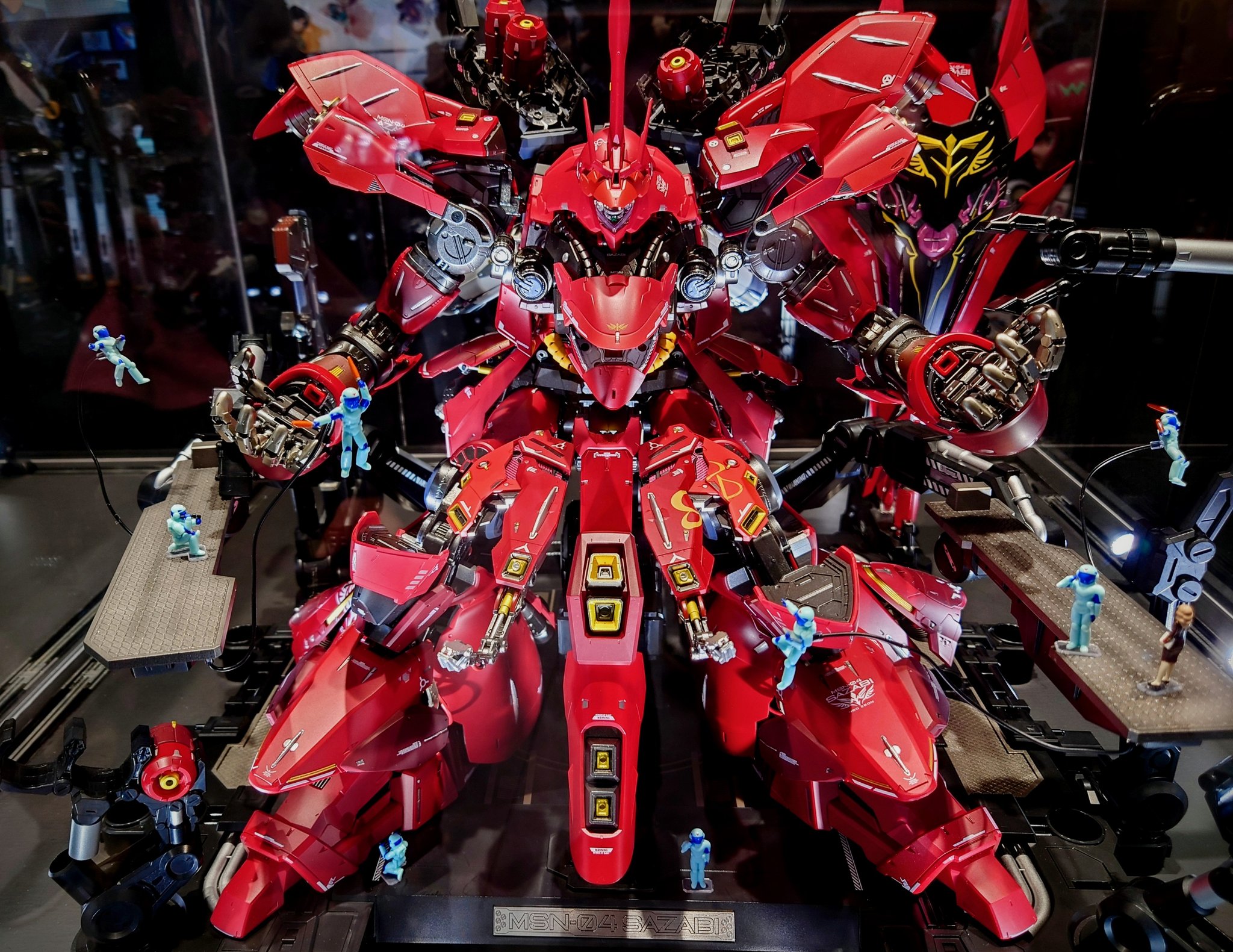 (メガネ様)　熾火心の挑戦者 4枚　赤セット In Stock Threezero 3A 3Z0248 DLX Iron Man MK44 Hulkbuster
