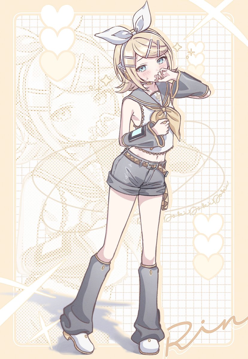 Vs0mr's tweet image. ときめきリンちゃん💭