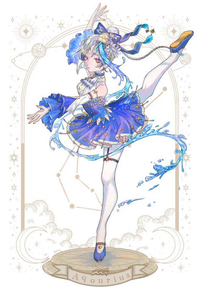 12星座擬人化3人目水瓶座♒