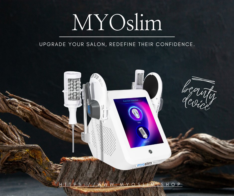 MYOslim's tweet image. ⚡️ Dual-Power Body Revolution: EMS + 360° Roller — Your Salon’s Next Profit Driver!
Upgrade your salon, redefine their confidence. ✨
👉 DM us to unlock wholesale deals!
#EMSTechnology #BodyGoals #GluteGains #MYOSLIM #myoslim #FatBurn #BodySculpt #EMTEMS #BeautyTech