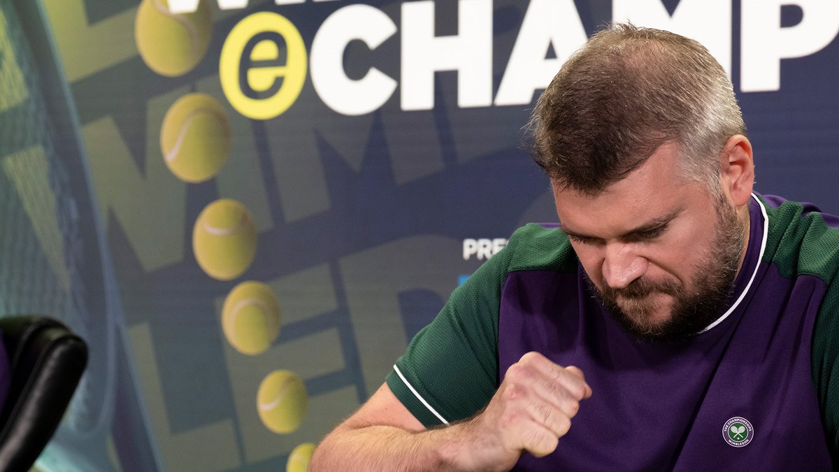 Wimbledon's tweet image. An incredible first day of Wimbledon eChamps action, presented by American Express 🎮
Tune in for Day 2 LIVE on our Twitch, Tik Tok and YouTube 📺