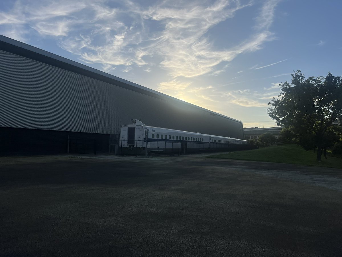 新幹線を見学。 #jacr2025