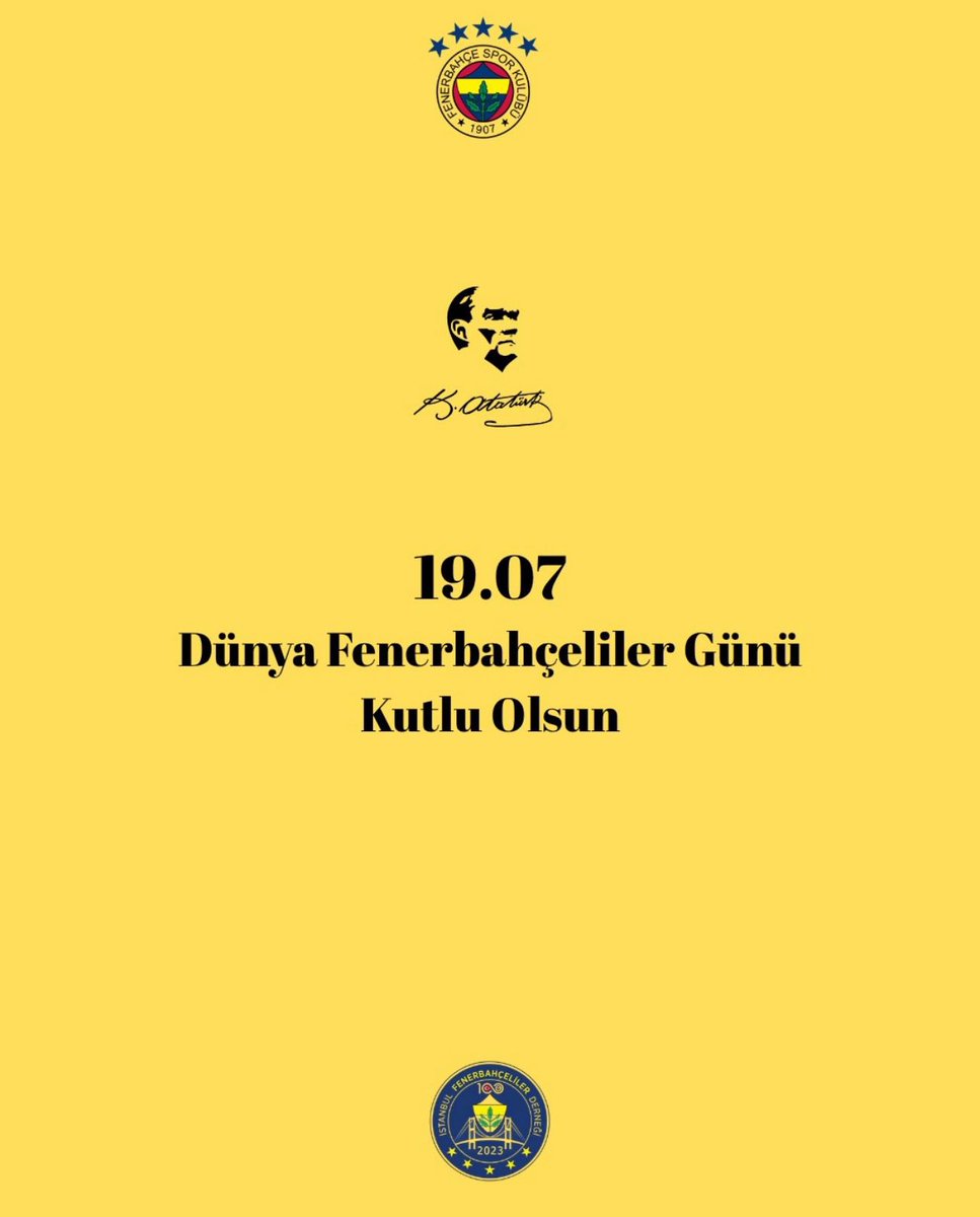 İstanbul Fenerbahçeliler Derneği tweet media