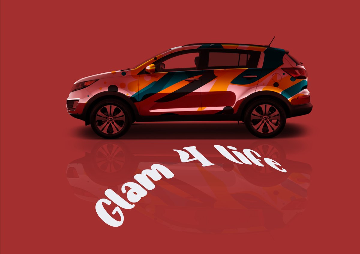 DiponSingh35021's tweet image. Wrapped &amp;amp; glam’d 💥  
80s flair meets modern edge — “Glam 4 Life” edition is live!  

#CarWrap #DesignDrop #RetroVibes #GraphicDesign #Glam4Life
