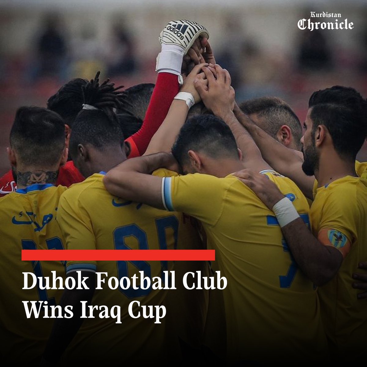 KrdChronicle's tweet image. The Duhok Football Club, also known as the Mountain Hawks, won the 2025 Iraq FA Cup Final on Friday, winning the match against Zakho SC 5-3.
Read more: kurdistanchronicle.com/babat/4046