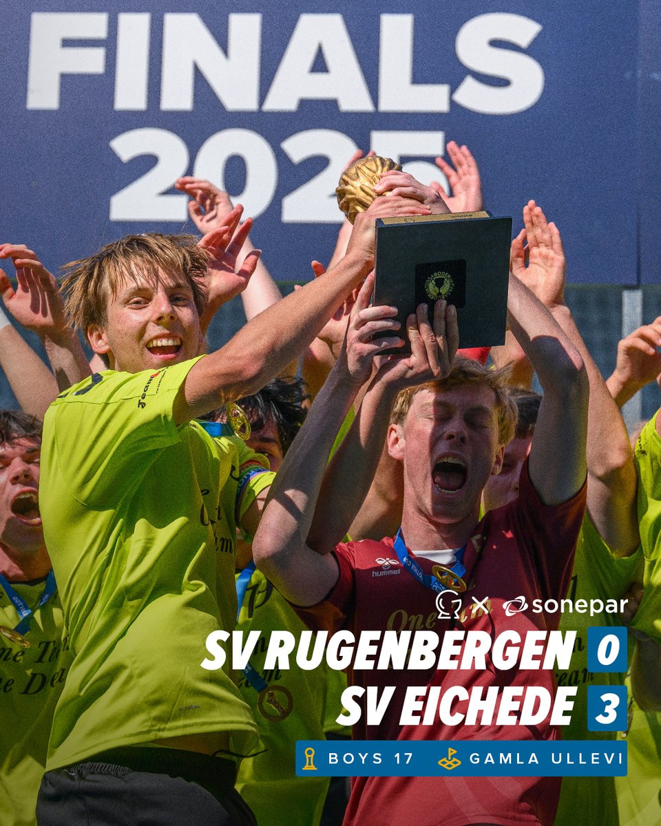 🌟 Congratulations to the German team SV Eichede 🌟

SV Eichede won against the German team SV Rugenbergen in the B17 final 🥳

🔗 Read more about the match at gothiacup.se/en and in the app.

#gothiacup #gothiacup2025