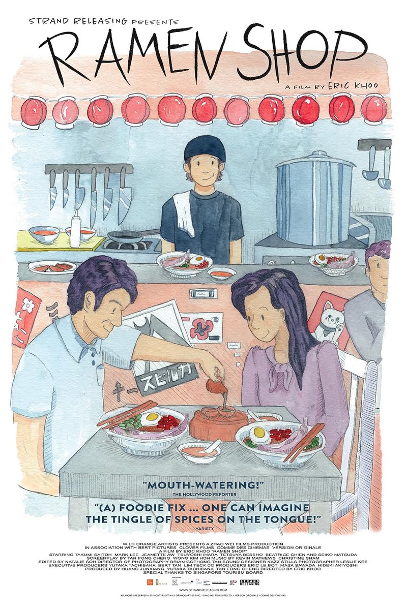 artdirectionk's tweet image. I just discovered the delightful Singaporean / Japanese movie Ramen Shop on @mubiuk @Mubi and heres one I made recently (final pic).