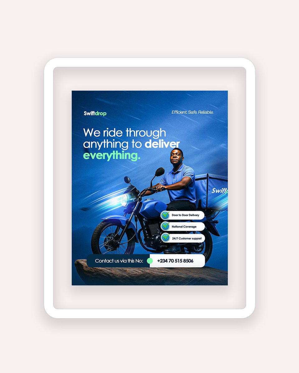 creativemusees's tweet image. Designed this is for a logistics brand
The goal was to position them as a logistics brand that delivers fast .
What do you think
