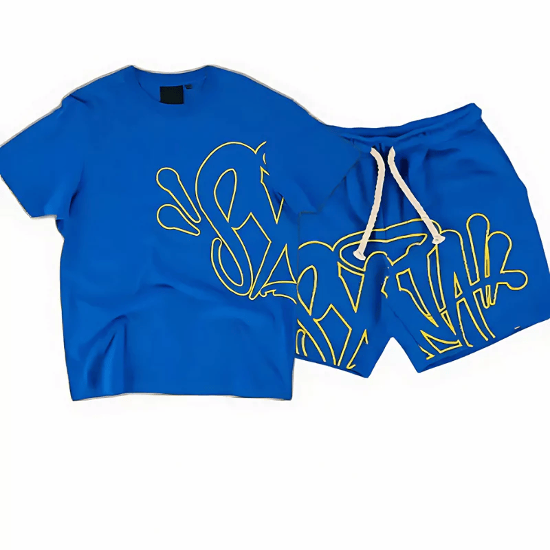 synaworld12's tweet image. Step out loud in bold cobalt. Premium comfort, street-approved fit, and signature Syna energy. Summer flex, sorted. 💧
#SynaWorld #Streetwear #Twinset #MensStyle #CobaltBlue #UKDrip