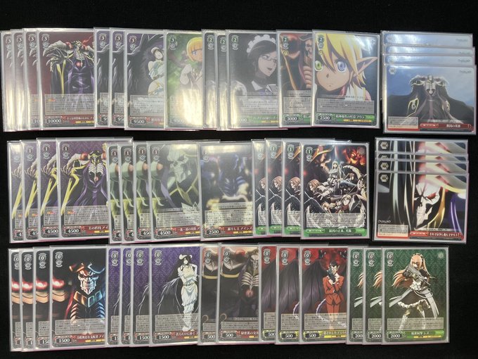 【10月23日迄】【ヴァイス】オーバーロード 8電源デッキ WS】オーバーロード優勝デッキレシピ(ラックス奈良柏木店(なら