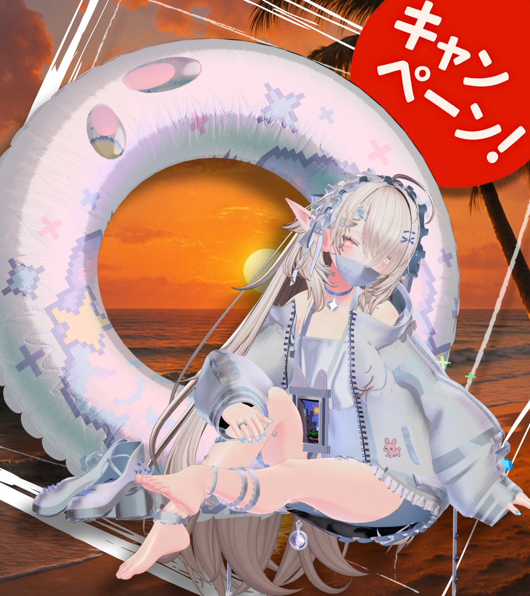 tum_ekiri's tweet image. 🌴 ⓴% SUMMER SALE キャンペーン 🌴
1⃣ 当アカウントとBoothをフォロー
2⃣ 当ポストをRPで 抽選者2名様に
添付画像衣装「ユメパカ」をプレゼント💞
🎁( Boothスキ!+50毎に抽選枠+1 )
現在、キャンペーン該当衣装(複数有り)の単体パックが
⓴% SALE となっております!
この機会をお見逃しなく✨…