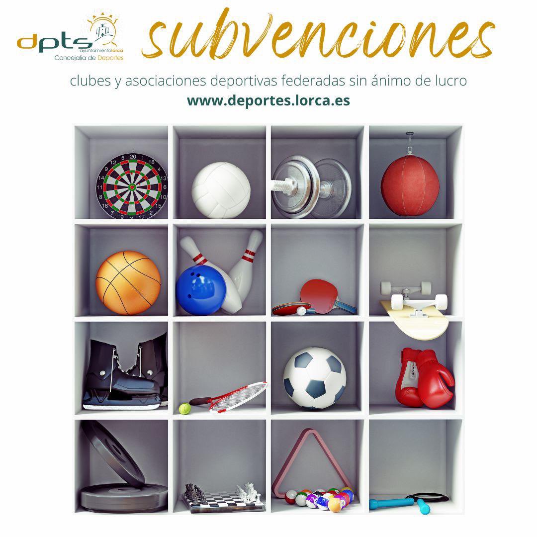 🏀 ⚽️ 🏃🏼‍♀️ Clubes y asociaciones deportivas federadas optan a más de 200.000 euros en subvenciones para promocionar la actividad física y el deporte

ℹ️ El BORM publicó este viernes las bases reguladoras para solicitar las ayudas

👉🏻 El Gobierno de Lorca ha aprobado esta cuantía