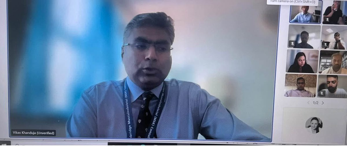 Grateful for another collaboration with University of Cambridge, Addenbrookes Hospital and <a href="/LindAlliance/">James Lind Alliance</a> 
and be part of the steering group which will provide  expertise and work on Priority Setting Partnership on Young Hip Pain !

A great project led by two incredible hip