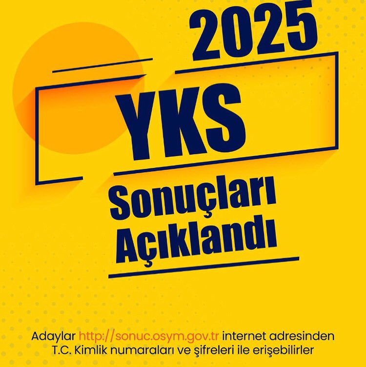 40818 aday YKS de sıfır çekti #yks2025