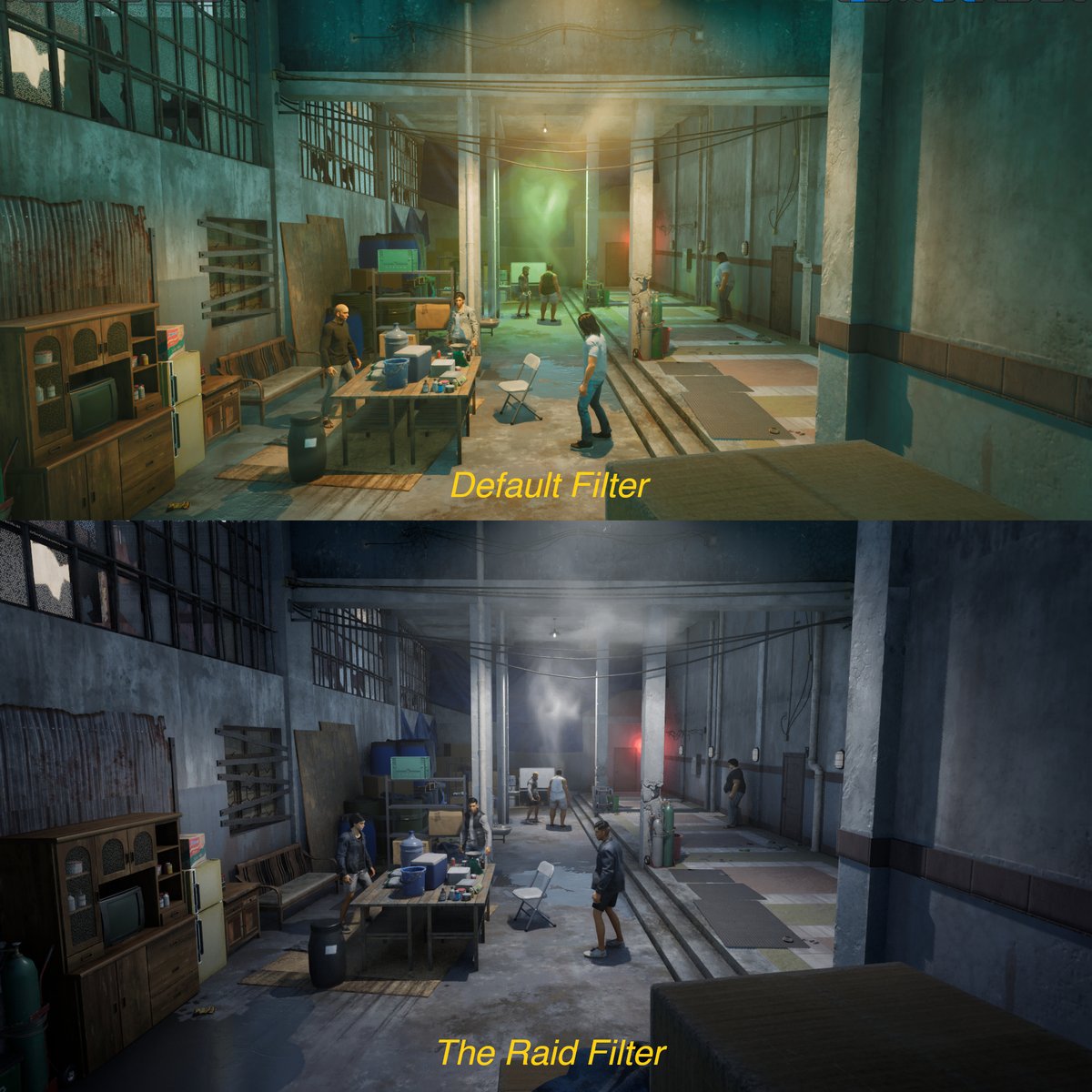 Fajrul97's tweet image. Adding The Raid filter, because why not 🤔
.
Inspired by Ghost of Tsushima's Kurosawa mode
