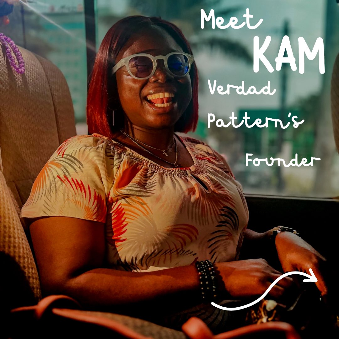 VerdadPatterns's tweet image. Meet Kam, the creative force behind Verdad Patterns! ✨ From DIY's to crafting exquisite jewelry, she pours her heart into every piece. Get to know the face behind the sparkle! #MeetTheFounder #verdadpatterns  #HandmadeJewelery #JewelleryDesigner  #SupportSmallBusiness