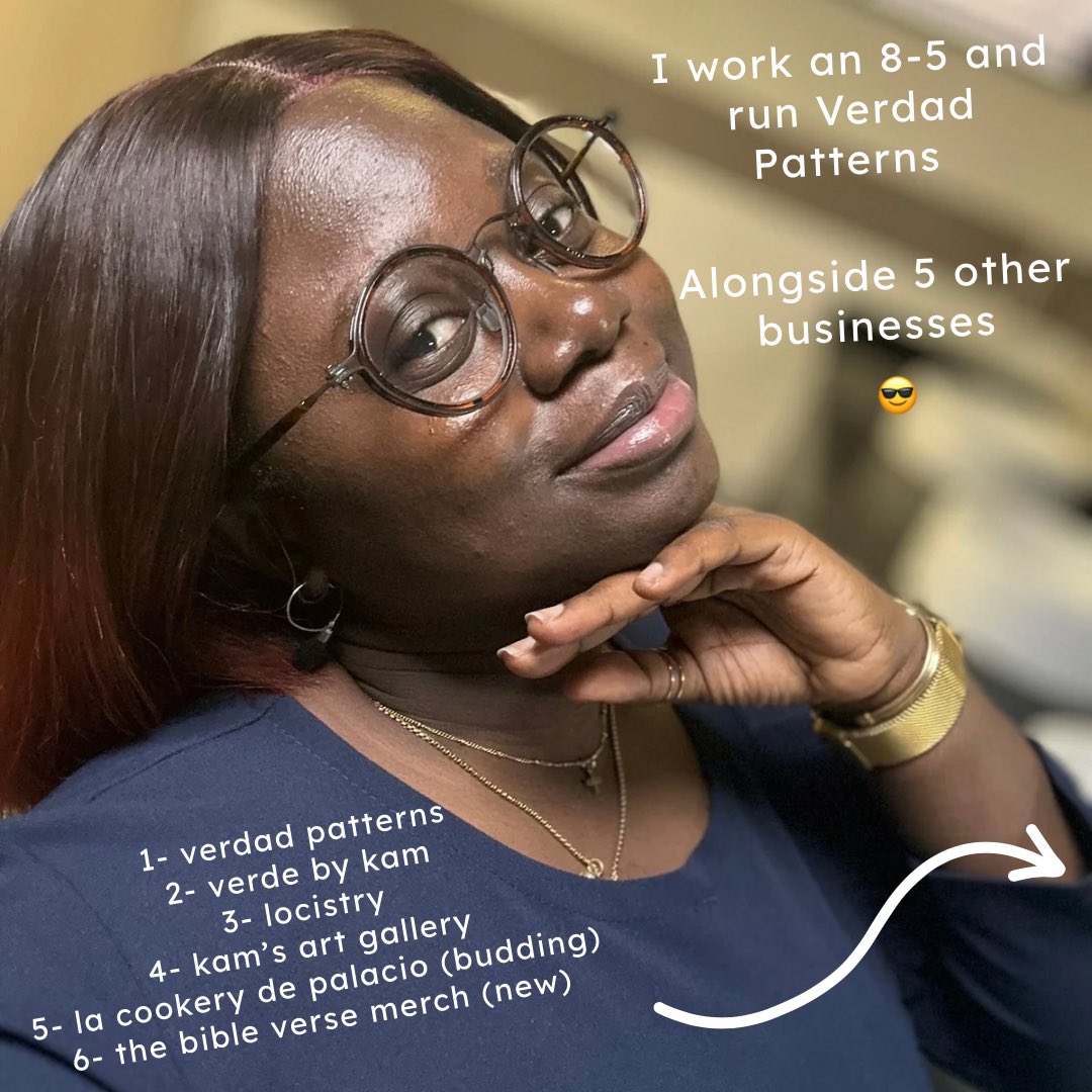 VerdadPatterns's tweet image. Meet Kam, the creative force behind Verdad Patterns! ✨ From DIY's to crafting exquisite jewelry, she pours her heart into every piece. Get to know the face behind the sparkle! #MeetTheFounder #verdadpatterns  #HandmadeJewelery #JewelleryDesigner  #SupportSmallBusiness