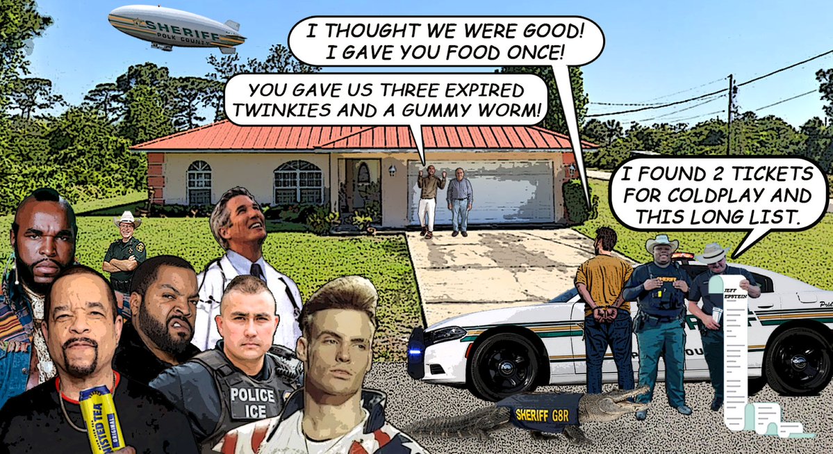 PolkCoSheriff's tweet image. Billy Jim had a really bad morning a few weeks ago.
After arriving at home from work at around 5 am, Billy Jim wanted to unwind.
His method of unwinding was to drink a Twisted Tea and “snort some ice (methamphetamine).”
FUN FACT: You can’t spell method without “meth.”
Instead…