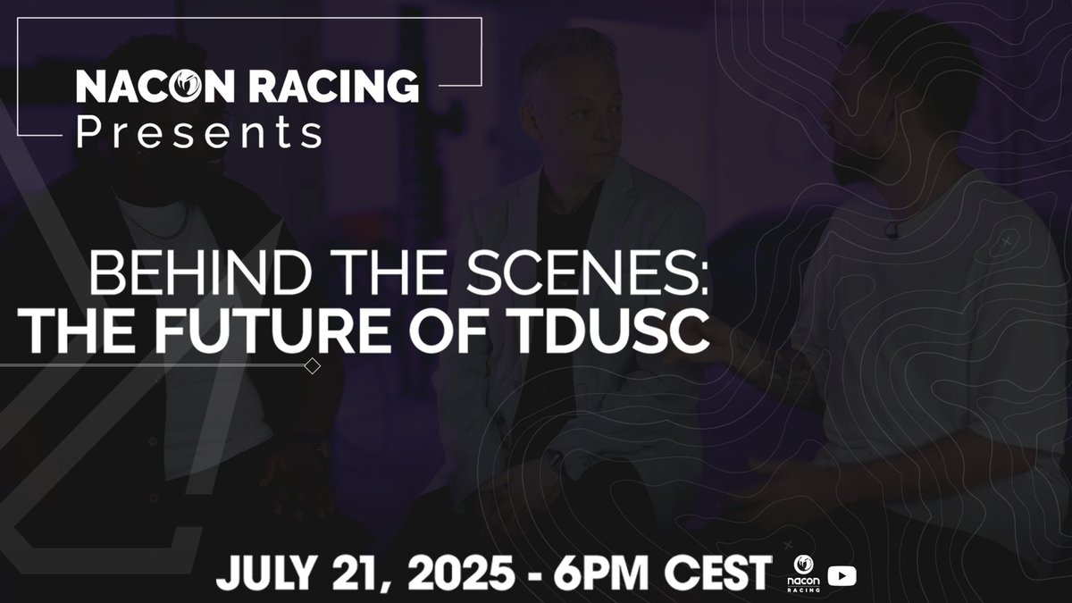 Nacon's tweet image. On July 21 at 6pm CEST, we will share @testdrive&apos;s upcoming Season 4 and Year 2 content and roadmap. See exclusive interviews, work in progress videos, new car brands, and more as we go behind the scenes with the dev&apos;s working on TDUSC, KT Racing!