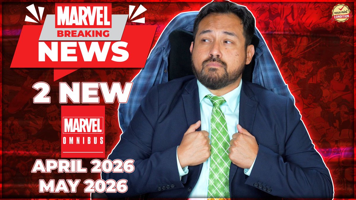 NearMintCon's tweet image. Breaking News, Minties!
@MarvelComicsHQ has 2 BRAND NEW OMNIBUS coming to a comic shop near you in April and May 2026!
And OMAR HAS THE SCOOP!
Check it out:
youtu.be/Z-XLiEV8bqw