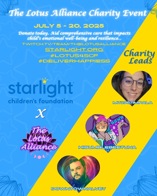 Another AMAZING charity lead, @DowntownAlvey, is about to take over your screen with style and serious game! 🎮✨
If you’re ready for laughs, skill, and supporting an amazing cause, this is where you wanna be. Let’s make it count! 💛
#CharityStream #GameOn
