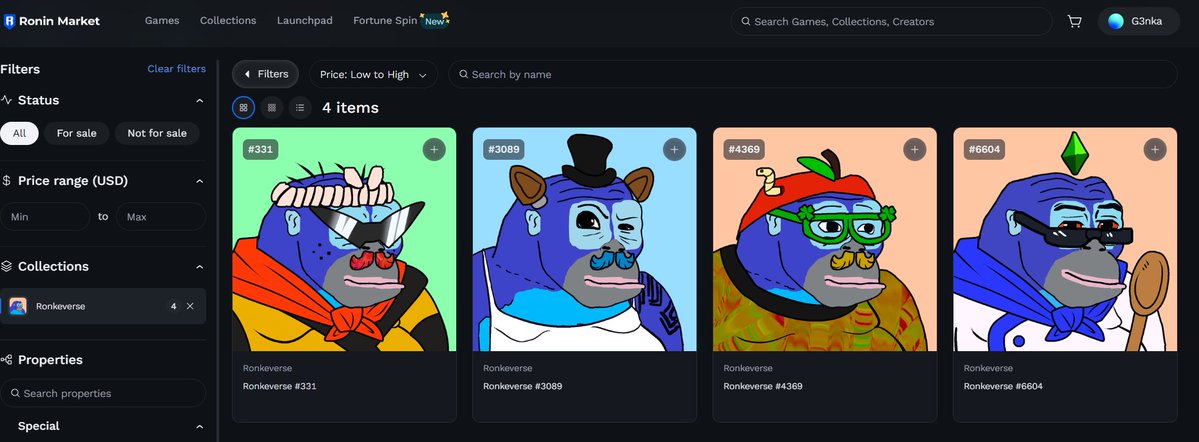 j0vany1's tweet image. I think the whole @Ronin_Network community is hungry for some fresh $rice 🍚
My small x4 @RonkeOnRon collection has been running on empty for a while now and they’re more than ready to fill their bellies!
The website is now live you can start registering little by little!…