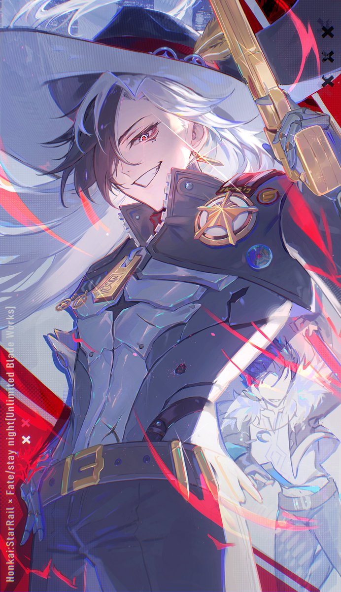onyx_black89's tweet image. Gun and Spear

#崩壊Fate元年 
#Boothill #HonkaiStarRail