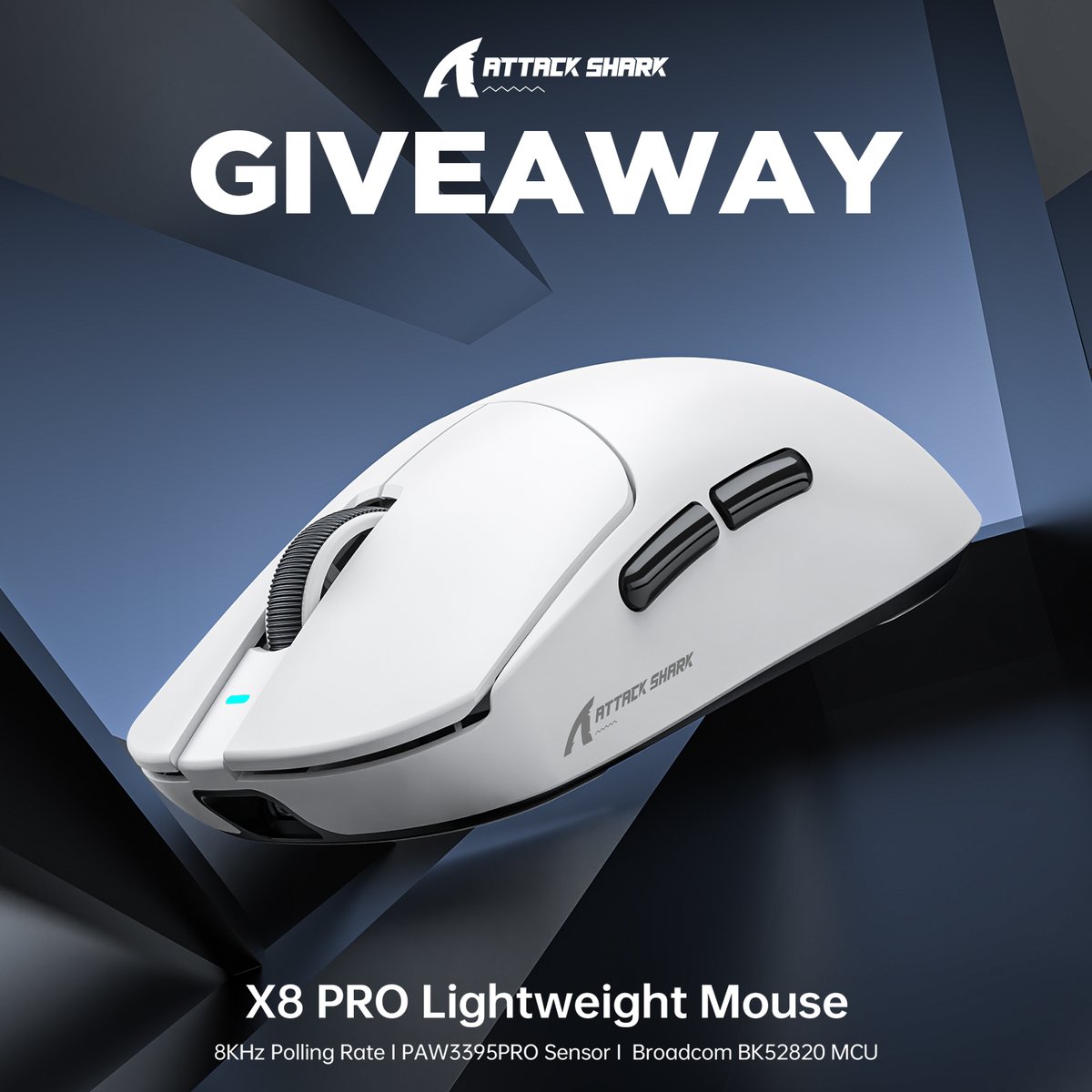 ATTACK SHARK CA (@attacksharkca) on Twitter photo 🎉 NEW ARRIVAL + GIVEAWAY ALERT! 🎉
The X8PRO just LANDED in North America — WIN one for FREE! 🚀
🎁 How to Enter:
1️⃣Follow <a href="/ATTACKSHARKCA/">ATTACK SHARK CA</a>
2️⃣Like❤️& Retweet🔁
3️⃣Tag 1 friend
🏆1 Winner
🕒 Deadline: July 25
📅Announced on July 26
🛒 Where to buy:
CA: amazon.ca/dp/B0FGWQYZ7F?… 🎉 NEW ARRIVAL + GIVEAWAY ALERT! 🎉
The X8PRO just LANDED in North America — WIN one for FREE! 🚀
🎁 How to Enter:
1️⃣Follow <a href="/ATTACKSHARKCA/">ATTACK SHARK CA</a>
2️⃣Like❤️& Retweet🔁
3️⃣Tag 1 friend
🏆1 Winner
🕒 Deadline: July 25
📅Announced on July 26
🛒 Where to buy:
CA: amazon.ca/dp/B0FGWQYZ7F?…