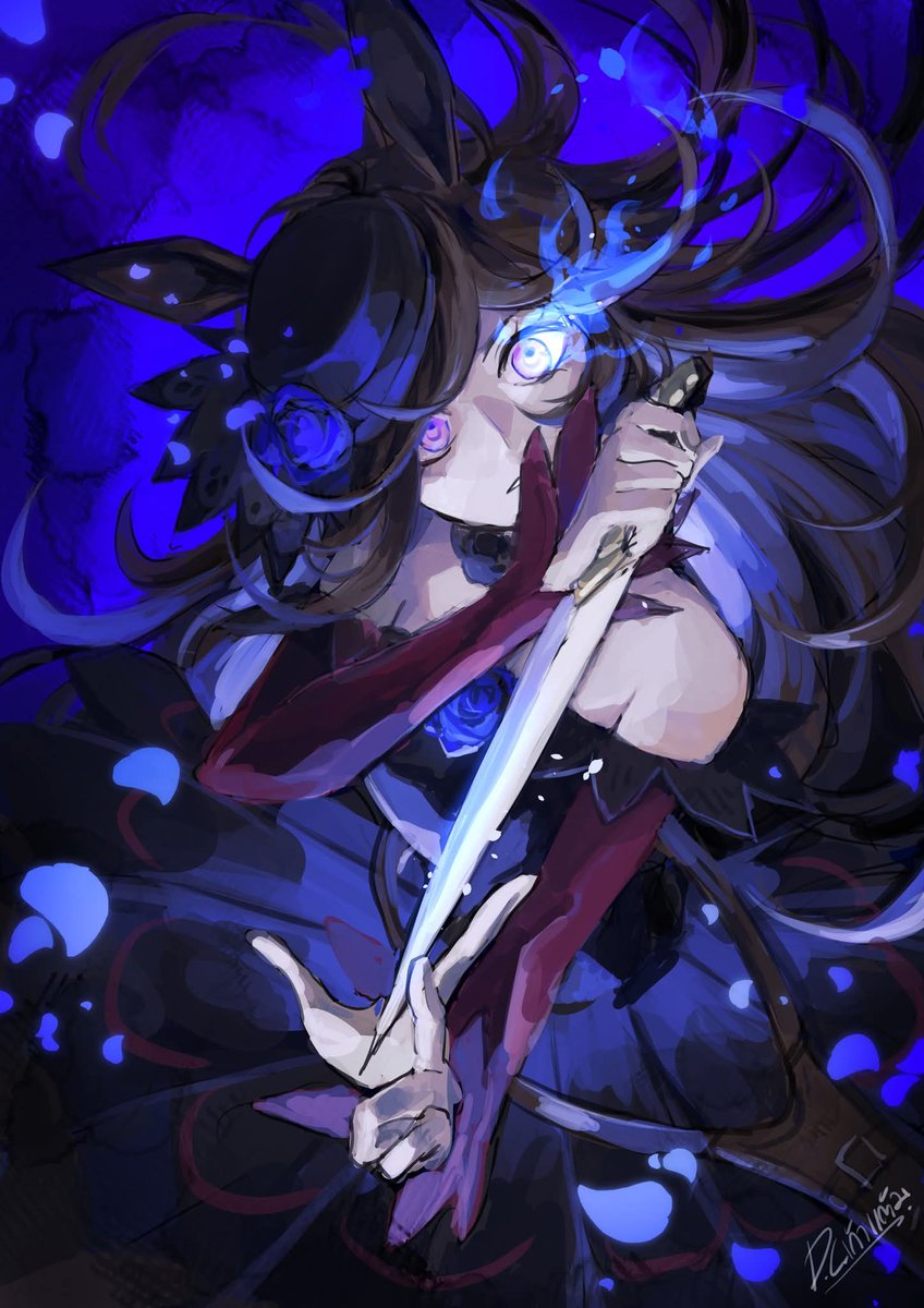 ทุกครั้งที่อัลติน้องติด ชั้นก็จะบอกน้องว่า แทงมันเรยรูกกกกกกก🗡🗡🗡🗡🩸💙💀#UmaMusume #RiceShower