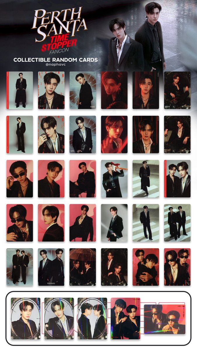 PerthSanta Fancon トレカ Secret PERTH SANTA TIME STOPPER FANCON COLLECTIBLE RANDOM CARDS 19-20