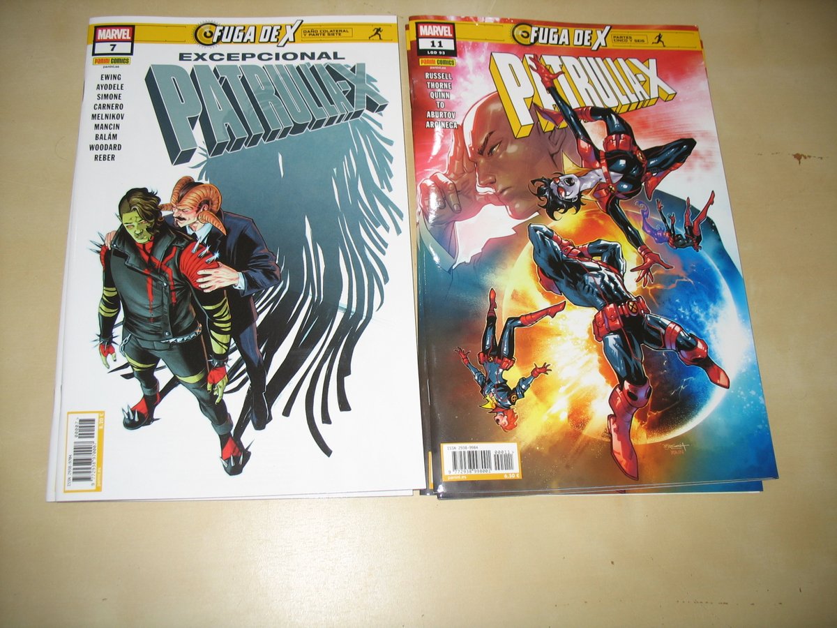 Novedades de Marvel. Tomos de Espectacular Spiderman de Conway, Bibliotecas de Daredevil, Spiderman y Los Vengadores, Iron Man (trimestral), Thunderbolts - Golpe Mundial y Must Have Thunderbolts - Sin cuartel. Grapas de Patrulla X y Excepcional Patrulla X.