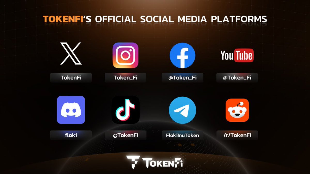 tokenfi's tweet image. TokenFi's Official Social Media Platforms
Explore all our TokenFi platforms for insights, lively discussions, and valuable updates on everything $TOKEN.
Remember to always verify information through our official channels! 👇
🖤 X: x.com/tokenfi
🩷 Reddit:…