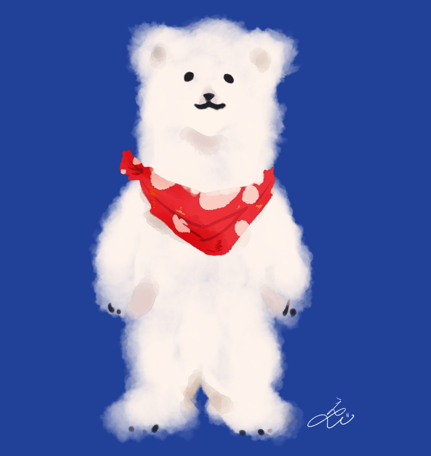 e♡♡♡ カモ トラ シロクマ お花見🌸🌸🐻‍❄️🧸 ⁡ 🐻‍❄️ @_haruka.k