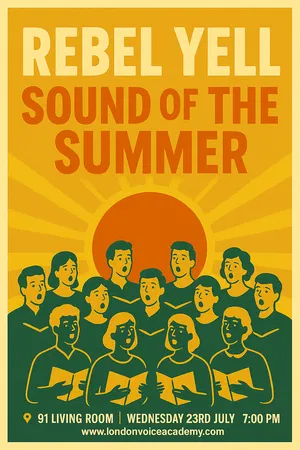 braintumourrsch's tweet image. Sound of the Summer! A powerful night of music for a vital cause 💛
Join the Rebel Yell Choir on Wednesday 23rd July at 7pm at 91 Living Room, Brick Lane, for a one-night-only show raising funds for Brain Tumour Research.
For some in the choir, like one member who lost her…
