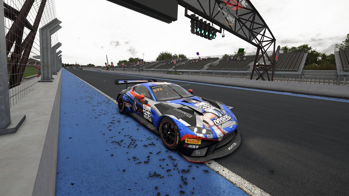 🏁 CHEQUERED FLAG 🏁

A great end to our debut race in eRacing GP Endurance Series 2025 by finishing in the top 10 in class!

Syko took the wheel for the final stint and brought home P6 in AM class. What an effort from him &amp; Marc!

#GoTCB #eRacingGP