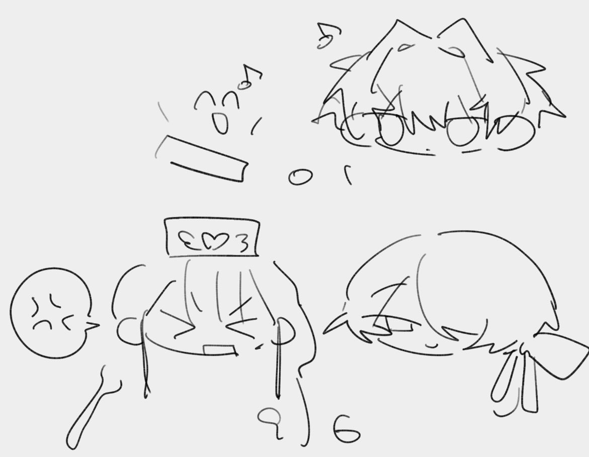 m_kai_999's tweet image. キャラデザなどを一気に放流