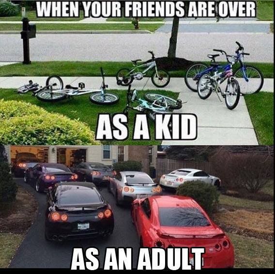 Nailed it. 😂 The "friends are over" glow-up! 
For new and used car parts breakerlink.com has you covered