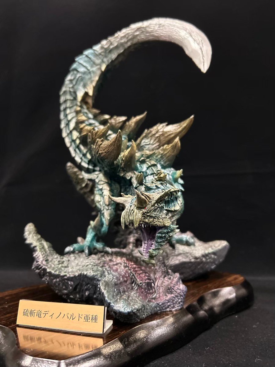 gomagomagomappp's tweet image. ワンフェスお品書き③【版権】
【再販】
硫斬竜ディノバルド亜種 3dプリンタ出力品
価格: 28,000
そこそこサイズ大きいです!
パーツ数も少なく、組みやすいので
初めての方にもおすすめのキットです!
再販については検討中です!
#gomapのお品書き
#WF2025Sおしながき
#WF2025S
#WF2025夏