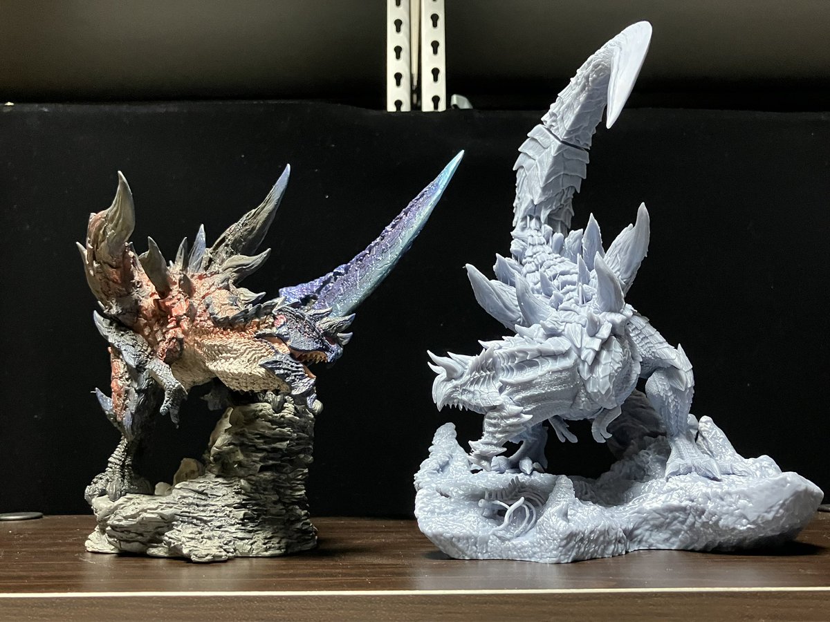 gomagomagomappp's tweet image. ワンフェスお品書き③【版権】
【再販】
硫斬竜ディノバルド亜種 3dプリンタ出力品
価格: 28,000
そこそこサイズ大きいです!
パーツ数も少なく、組みやすいので
初めての方にもおすすめのキットです!
再販については検討中です!
#gomapのお品書き
#WF2025Sおしながき
#WF2025S
#WF2025夏