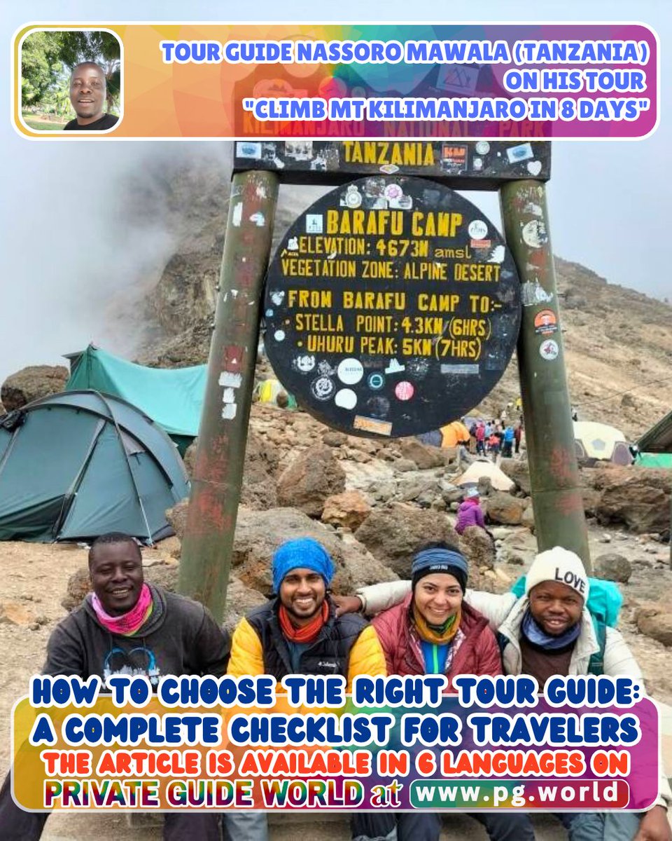 wwwpgworld's tweet image. Your tour guide can make or break your travel experience. That&apos;s why choosing wisely is paramount for every traveler. How to Choose the Right Tour Guide: A Complete Checklist for Travelers pg.world/articles/how_t… #TravelExperiences #TourGuideTips #TravelHacks #DestinationExperts