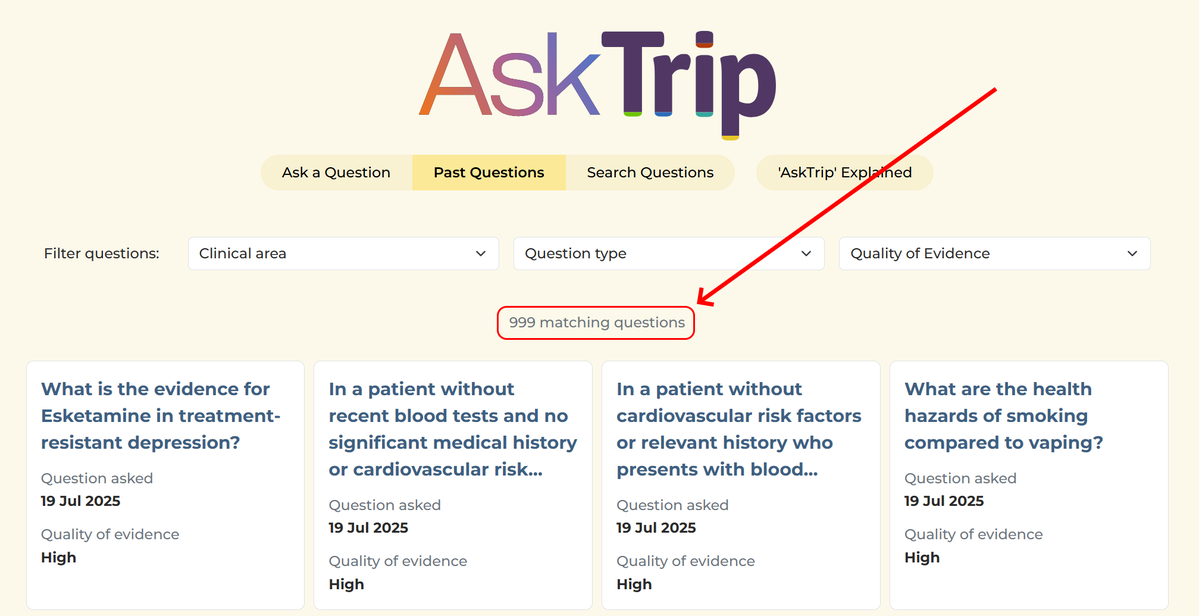 tripdatabase's tweet image. tripdatabase.com/ask/archive