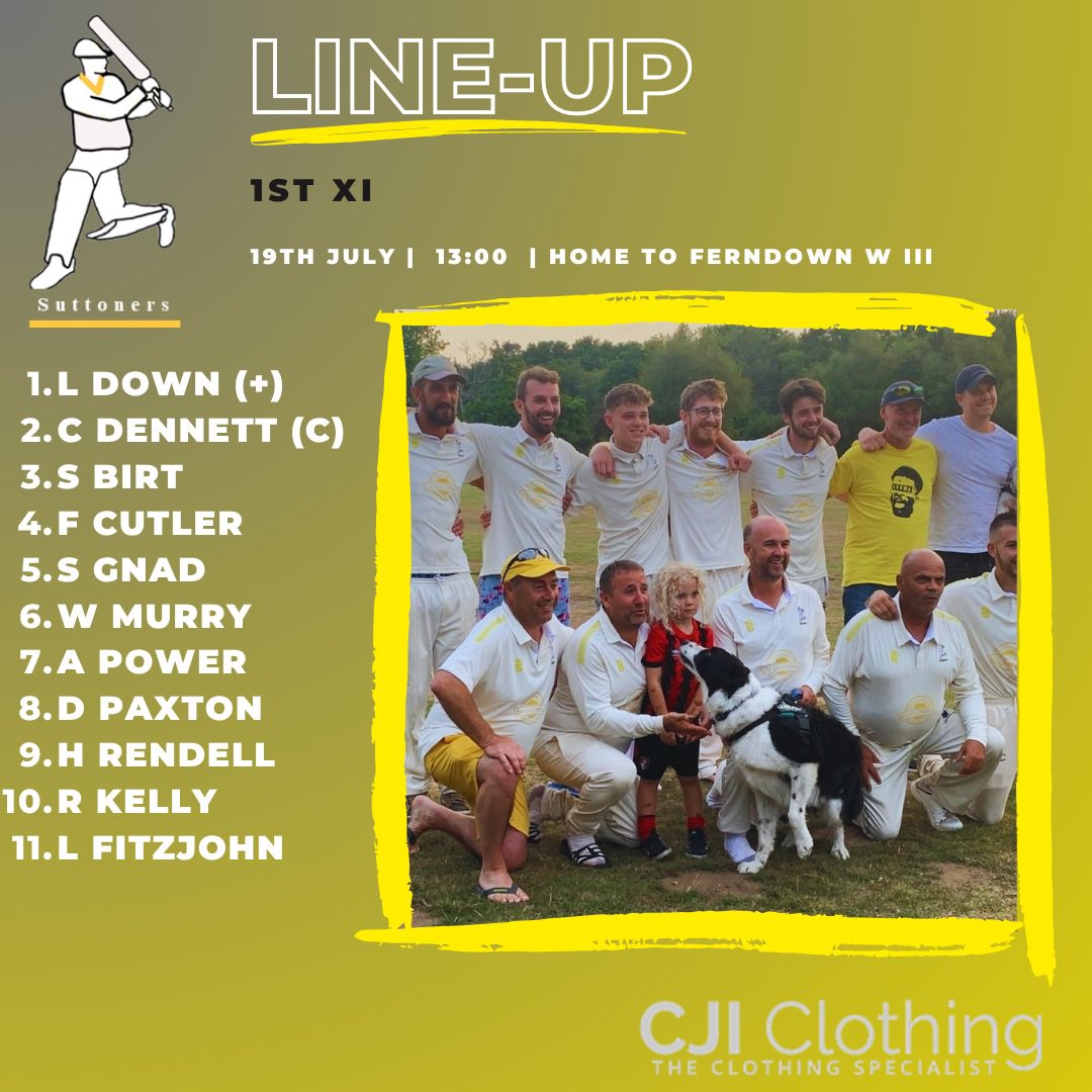 Our 1s team for a big clash at the Manor