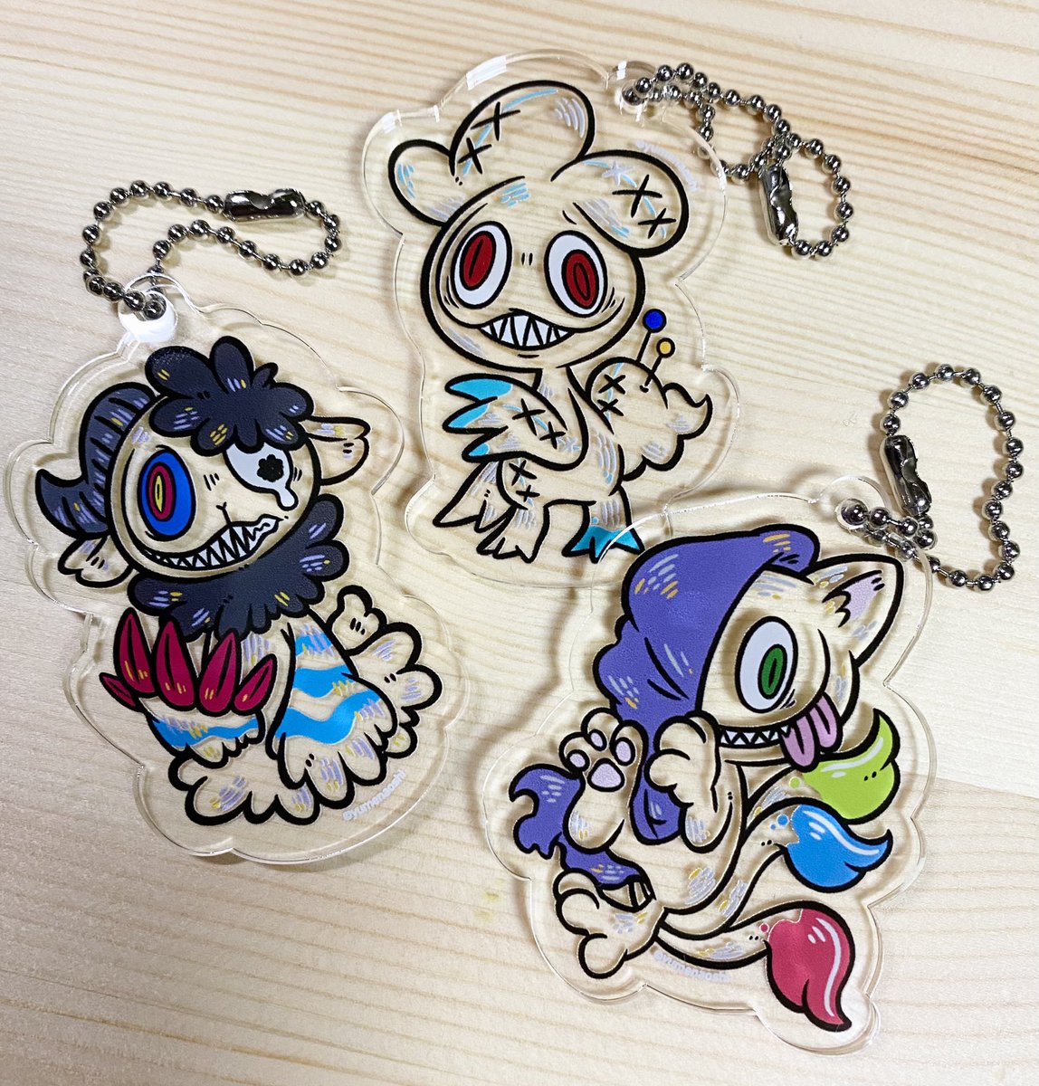yumenashi_88's tweet image. 新作第1弾できたーーっ😆✨✨
【透明アクキー】
未完の猫、リアリ、あくい
クラマケ(名古屋)、てづバ(大阪)、コミティア(東京)やBOOTHに連れて行きます‼️