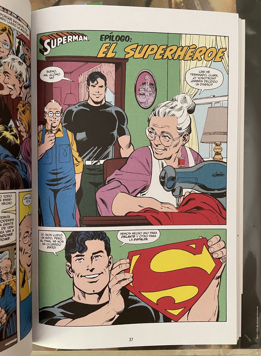 fergonzam99's tweet image. No hace falta rebuscar mucho para darse cuenta de que la S en el pecho de Superman no siempre ha sido el emblema de su familia o ha significado esperanza.

Simplemente es la S de Superman y en la película, hasta lo que sabemos a día de hoy, es así.