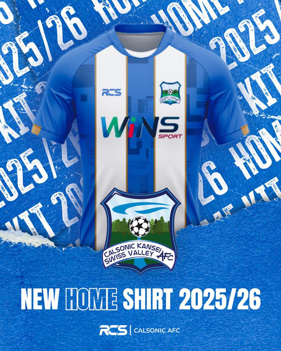 🔵⚪️ New Home Kit Reveal ⚪️🔵
We’re excited to unveil our fresh look for the new season!

Proudly sponsored by Wins Sports &amp; supplied by RCS Teamwear — this kit unites everyone from minis to the first team.

📸 Full reveal coming soon!
 #WinsSports #RCSTeamwear #oneclub #CKSV