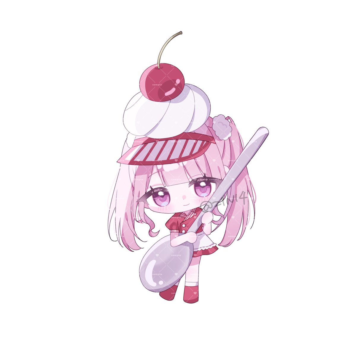 Z1Nl4's tweet image. 描き合いと息抜きに描いてたSD🤍