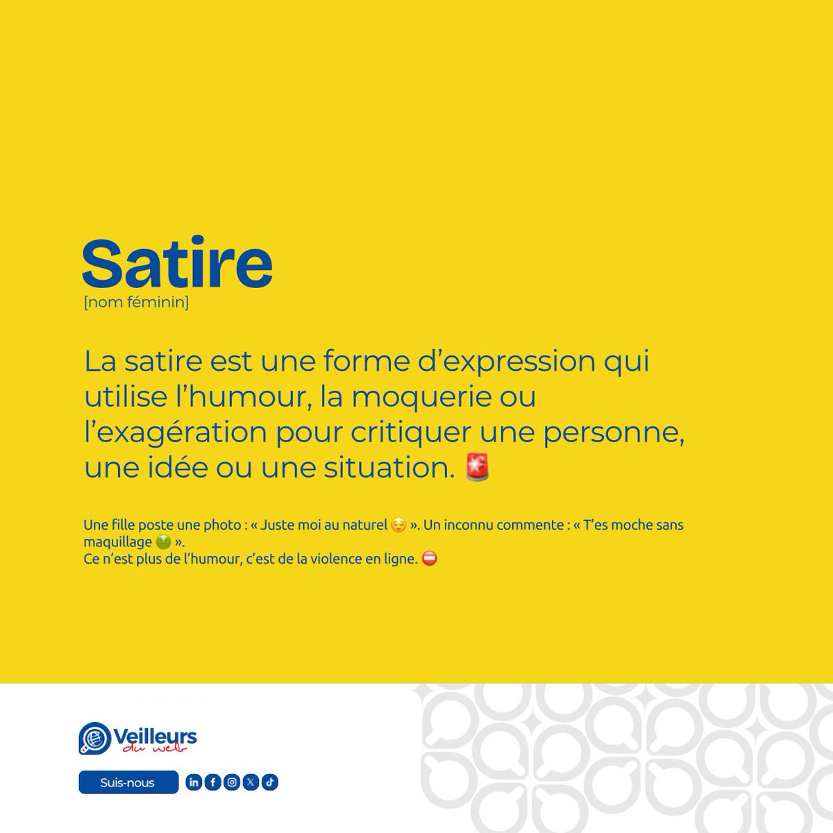 veilleursduweb's tweet image. C’est le début du week-end, ne va pas tomber dans le piège de ce mot dans les bruits 😀 

Découvre la définition de l’anagramme de la semaine passée 😉 et souhaite nous bon week-end dans ta langue maternelle 😎