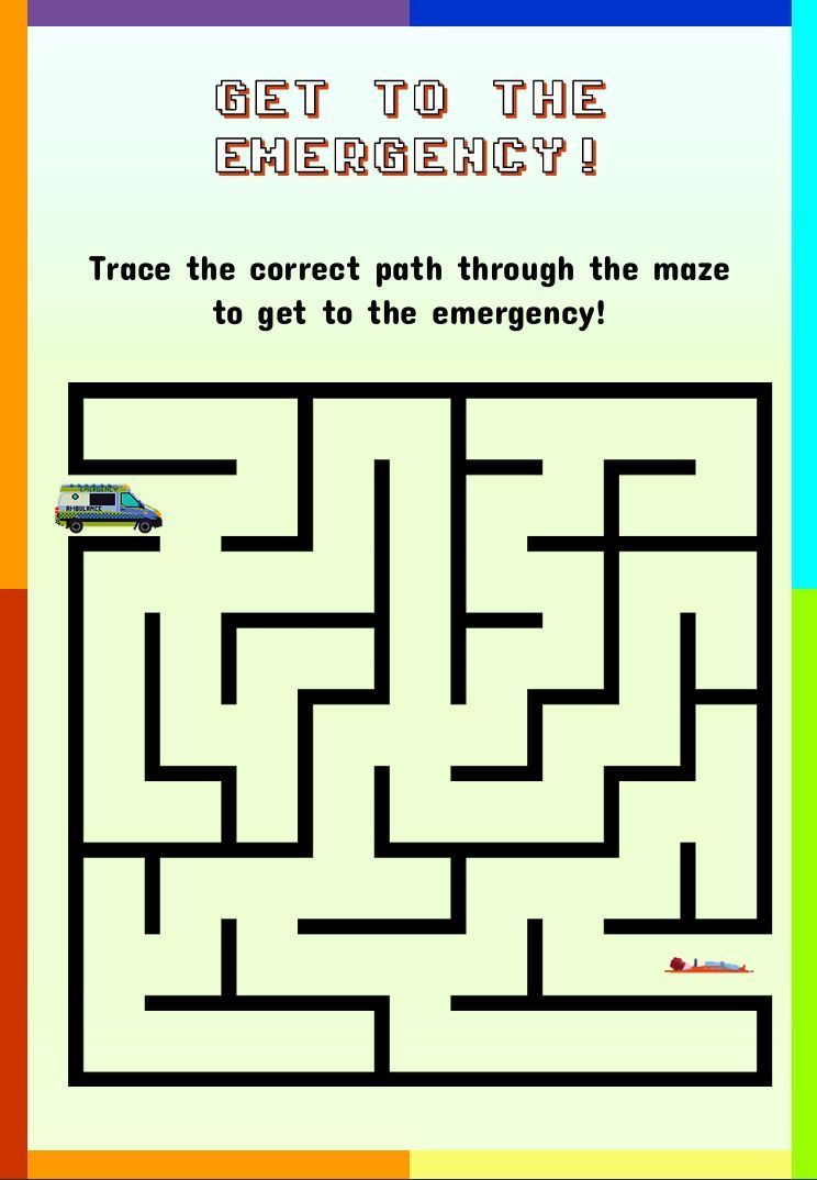 Lively_Zzack's tweet image. 🚑 Can the ambulance find its way to the injured person in time?
Navigate fun, brain-boosting mazes with your little one in 8-bit Emergency Vehicles!
🧠🕹️🚒
Get the book 👉 buff.ly/rym5ckk 
#MazesForKids
