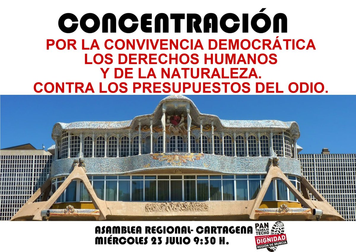 23J25 Para que pongan las personas en el centro, porque sin salud y recursos públicos no hay vida
#23JNoPactosDelOdio