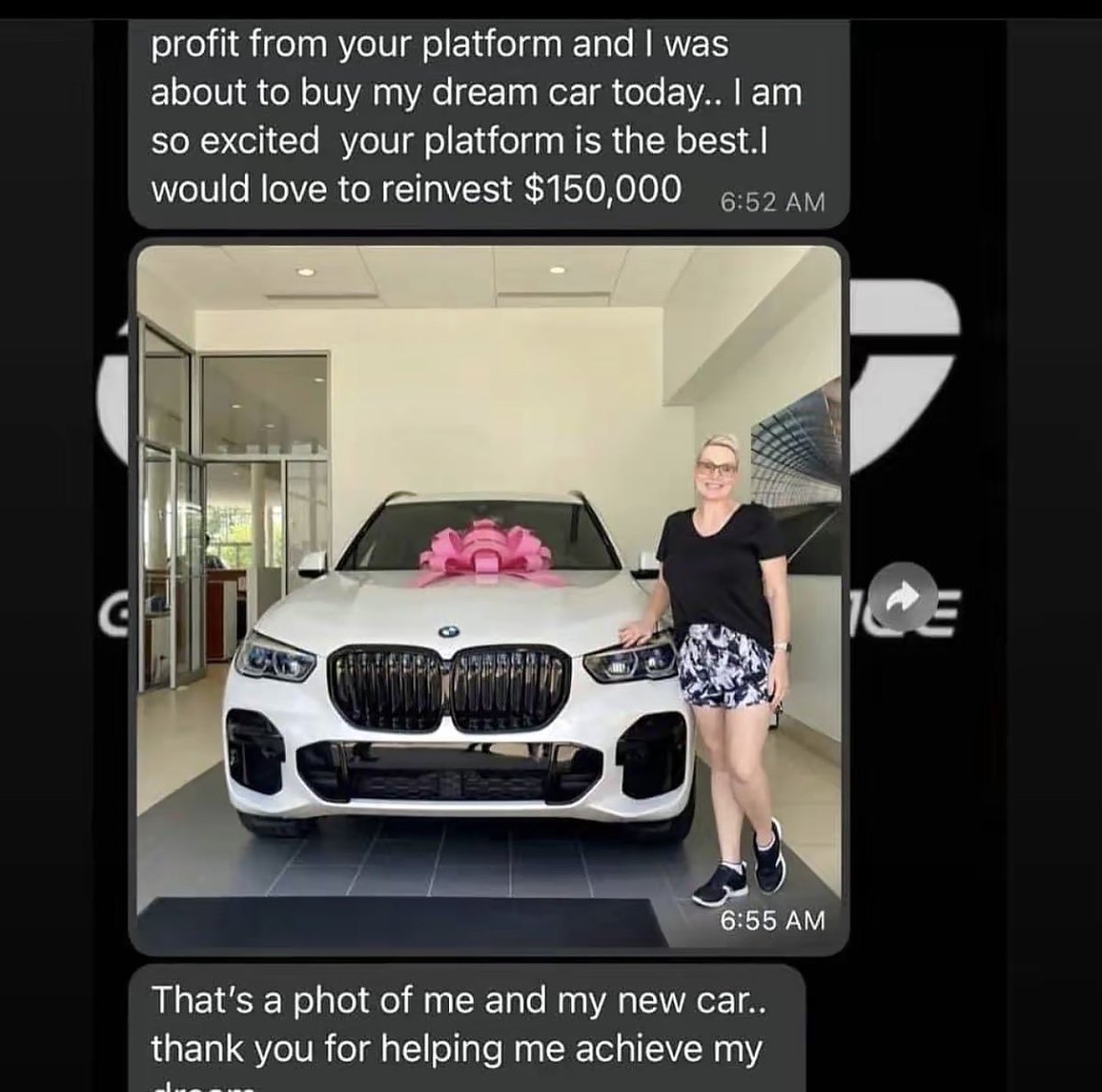 Changing your own life is an awesome feeling, but changing other's lives is that and beyond.
We have plenty of stories pouring in for those who have taken this investment program seriously. A one time investment and profit could change the whole trajectory of your life.